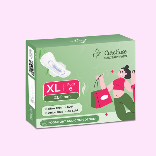 Ultra-thin Premium Tri-Fold Sanitary Pad with Anion Chip (XL)